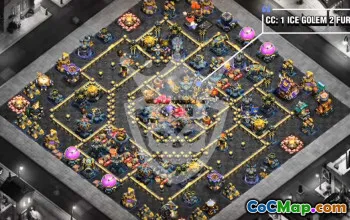 Copy Town Hall 17 Base Layouts with Link #56119