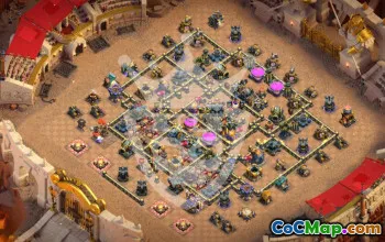 Copy Town Hall 17 Base Layouts with Link #56488