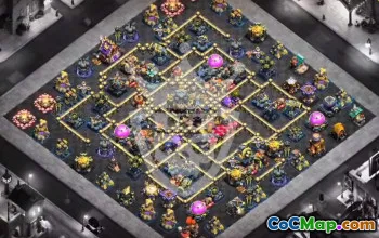 Copy Town Hall 17 Base Layouts with Links #53549