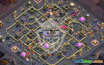 Copy Town Hall 17 Base Layouts with Links #56130