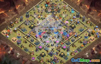 Copy Town Hall 18 Base Layouts for Clash of Clans #57017