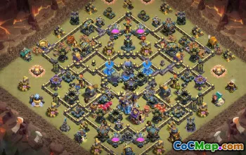 Clash of Clans बेस कॉपी करें  Town Hall 18 #57270