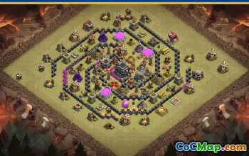 Copy Town Hall 9 Base Layouts with Links | CoC Map & Strategies #27627