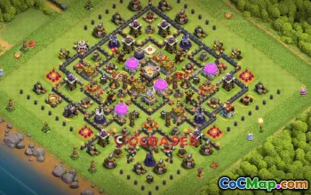 Creative TH11 Troll Base: Maze Design & Traps | Clash of Clans #21897