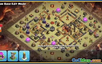 Download CoC Base Layouts for TH10 | Town Hall 10, War, Trophy #30349