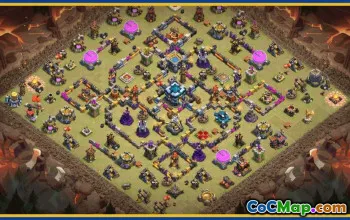 Download CoC Base Layouts for Th13 | Town Hall, War, Trophy Maps #29687