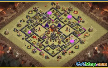 Download CoC Base Layouts for Town Hall 10 | Map & Trophy Boost #27887