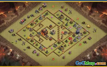 Download CoC Base Layouts for Town Hall 10 | War, Trophy & Home Village #28099