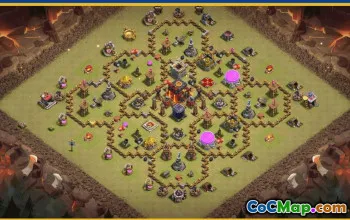 Download CoC Town Hall 10 Base Layouts & Map Links | Trophy, Farming, Hybrid #28829