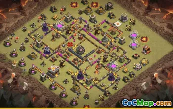 Download CoC Town Hall 11 Base Layouts & Maps | War & Home Village #29244