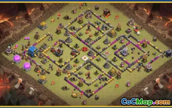 Download CoC Town Hall 12 Base Layouts | War, Home Village & More #30111
