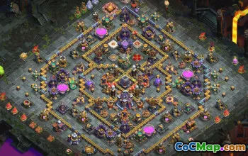 Download CoC Town Hall 15 Base Layouts – Home, Trophy & War Maps #32440