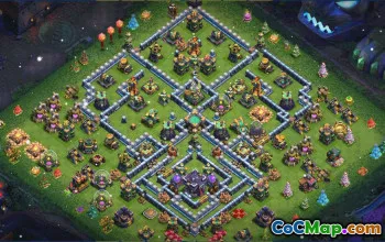 Download CoC Town Hall 15 Base Layouts & Links | War & Trophy Bases #30912