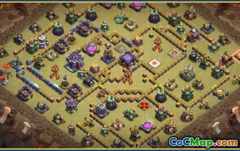 Download CoC Town Hall 15 Base Layouts & Maps | Home & War Bases #29346