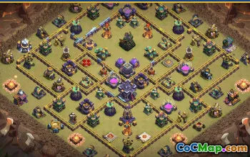 Download CoC Town Hall 15 Base Layouts & Maps | Trophy & Home Village #28612