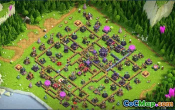 Download CoC Town Hall 15 Base Layouts | War & Trophy Maps #31737