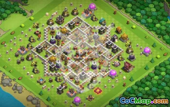 Download Town Hall 11 Clash of Clans Base Layouts #52943