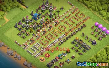 Effective Town Hall 12 Farming Base #55407