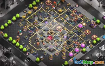 Effective Town Hall 17 Base Layouts for Clash of Clans #54561