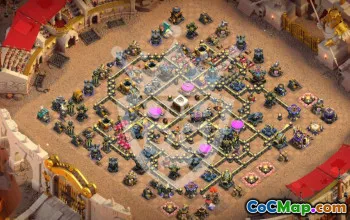 Elite TH17 Clash of Clans Base Layouts #56676