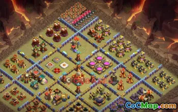 Exciting Town Hall 16 Fun Base Designs in Clash of Clans #18794