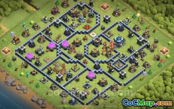 Farming Base TH13: Anti 3 Stars & Resource Defense #20987