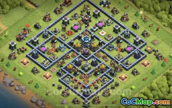 Farming Base TH13 for Legend League - Clash of Clans Copy #21314