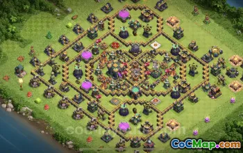 Farming Base TH14: Anti 2 Stars, Legend League Copy #21451