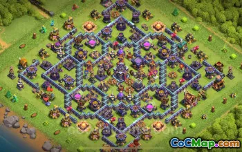 Farming Base TH15 Max Levels with Link | Clash of Clans 2025 #49550
