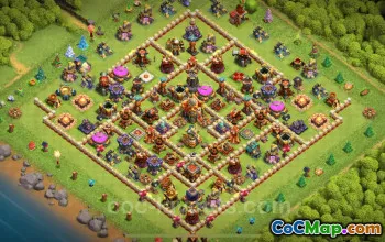 Farming Base TH16 - Clash of Clans 2025 Anti 3 Stars #26232