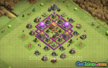 Farming Base TH6 Max Levels: Anti-Everything & Hybrid Copy #18442