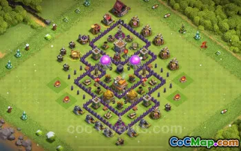 Farming Base TH7: Anti 2 Stars & Resource Defense 2025 #26259