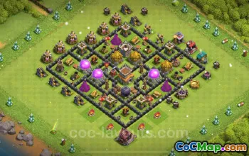 Farming Base TH8: Anti Everything Hybrid Design 2025 #26371