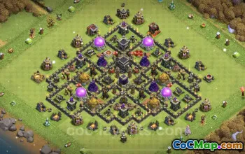 Farming Base TH9 Max Levels - Clash of Clans 2023 Copy #19455