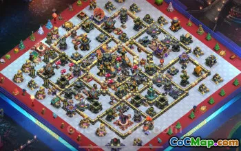 Farming TH17 Base with Link | Anti 2-Star Clash of Clans 2025 #48752