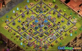 Farming TH18 Base with Link | Anti 3 Stars 2025 #57513