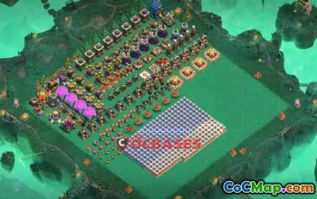 Fun & Symmetric TH12 Base for Clash of Clans | Copy Link #23886