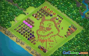 Fun TH10 Base Layout - Copy Link Included #56969