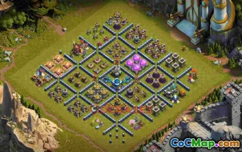 Fun TH13 Base Layout - Pukli Copy Link #57111