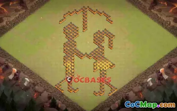 Fun Town Hall 10 Base: Anti-Lava Hound & Giant | Clash of Clans #24426