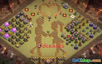 Fun Town Hall 11 Base: Anti-3 Star & Dragon Strategies #24489