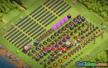 Fun Town Hall 11 Base Designs for Clash of Clans #24371