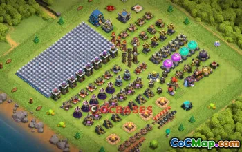 Fun Town Hall 12 Progress Base for Clash of Clans #21089