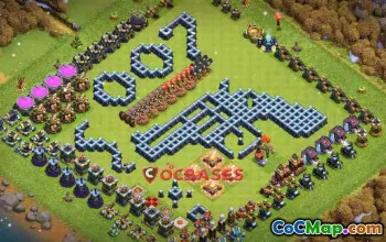 Fun Town Hall 13 Base Designs for Clash of Clans #24462