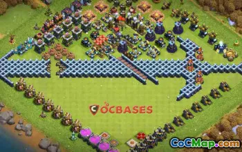 Fun Town Hall 13 Base Designs for Clash of Clans #24465