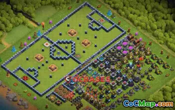Fun Town Hall 13 Base Ideas for Clash of Clans #24285