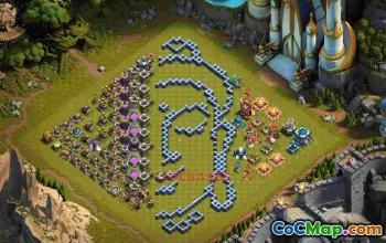 Fun Town Hall 13 Base - Layout ID 4i3qy #57106