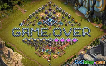 Fun Town Hall 13 Base Layout NHXID #57110