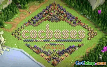 Fun Town Hall 16 Base - Layout ID: wvrat #57045