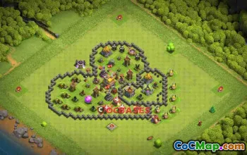 Fun Town Hall 7 Base Ideas for Clash of Clans Lovers #24491